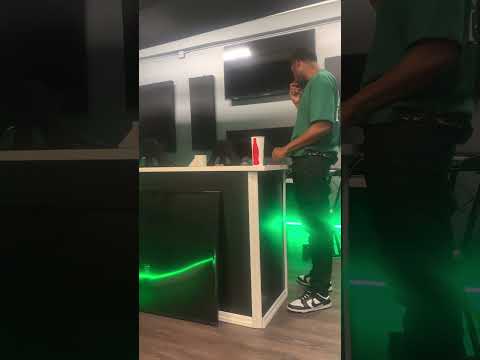 Rich Miliano and Reemo Van Prez vibing in Goochis Studio