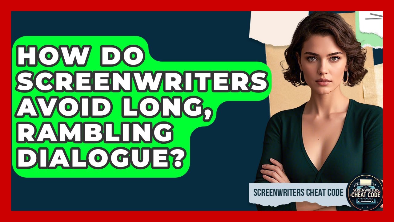How Do Screenwriters Avoid Long, Rambling Dialogue? - Screenwriter's Cheat Code