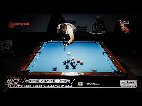 #4 - Ruslan CHINAHOV vs Teymour ANSARI / 2018 West Coast 10-Ball Challenge