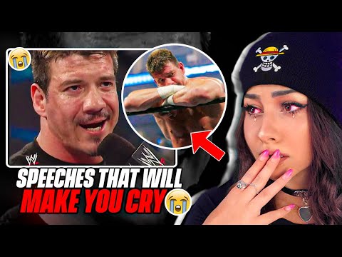 Girl watches WWE - Speeches That Will Make You Cry