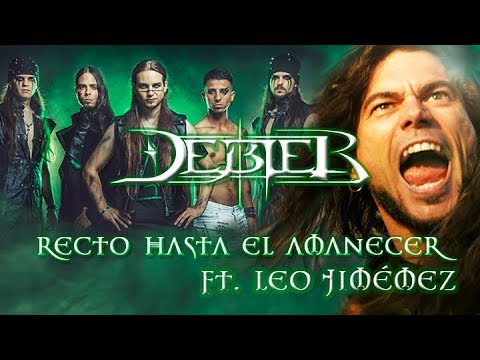 Débler - Recto hasta el Amanecer ft. Leo Jiménez (Lyric Video Oficial)
