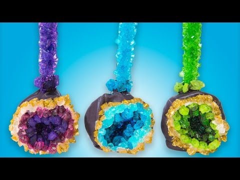 How to Make Geode Cake Pops from Cookies Cupcakes and Cardio