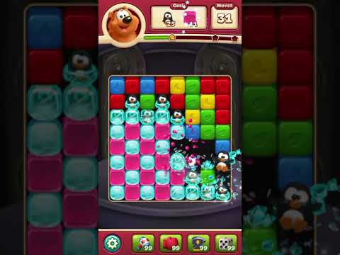 Toon Blast Level 3455 NO BOOSTERS - A S GAMING ✔️