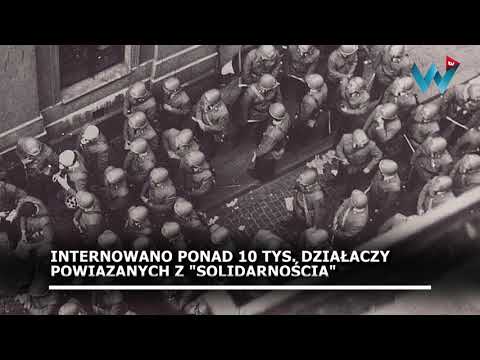 13 grudnia 1981 roku w Polsce wprowadzono stan wojenny