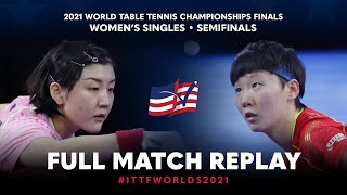 Download lagu FULL MATCH | CHEN Meng (CHN) vs WANG Manyu (CHN) | WS SF | #ITTFWorlds2021 mp3