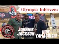 Johnnie Jackson and Hide Yamagishi - Remembering Koloseum Gym workouts and Mr Olympia predictions