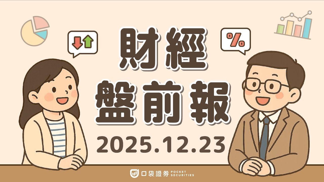 2025.12.23 (二)|Alphabet(GOOGL)斥47.5億美元收購Intersect,擴大AI資料中心布局;美元走弱金價再創新高|口袋財經盤前報