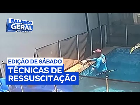 Piscineiro salva cachorrinho que se afogava em piscina de casa em Goiânia