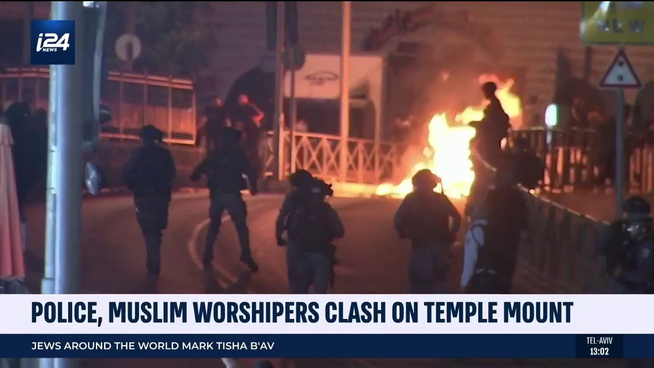 Clashes on Temple Mount During #TishaBav Holiday