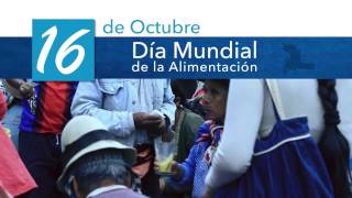 preview picture of video 'Feria del día mundial de la alimentación 2014 - Sucre, Bolivia'