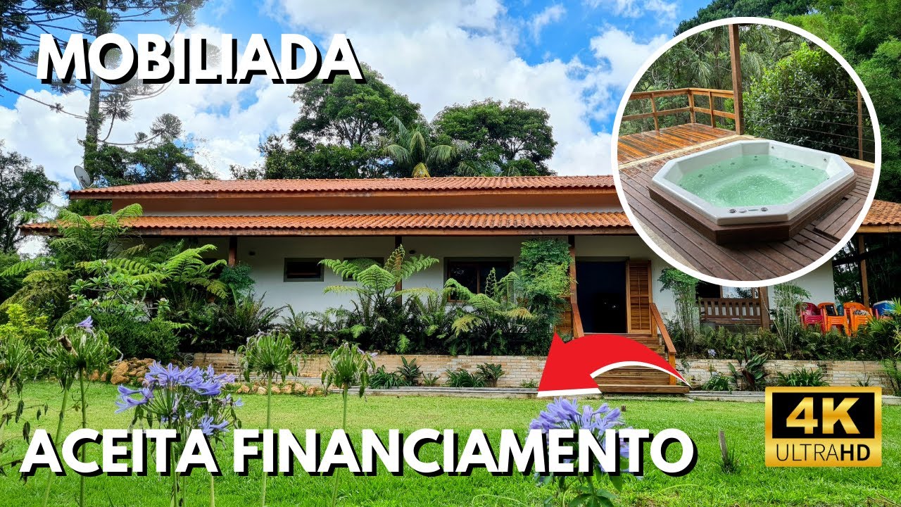 Linda chácara com TANQUE PRA PEIXES à venda em CONDOMÍNIO FECHADO, Mairiporã/SP - Jardim Cinco Lagos