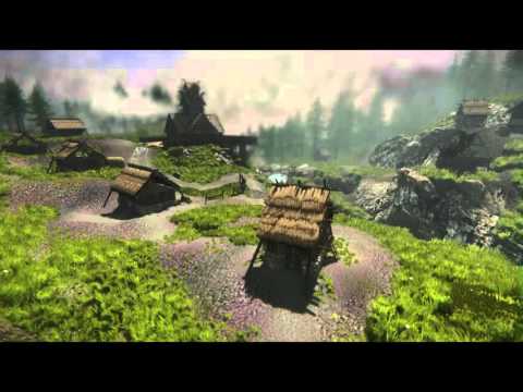 3d Cryengine environment - Alpine village - demo