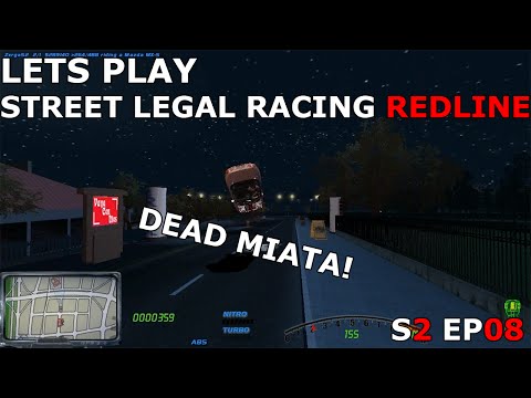 Let's Play Street Legal Racing Redline S2 - EP08 - A crashed miata.