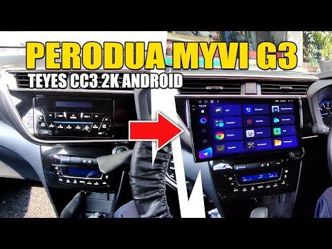 Perodua Myvi G3 / Teyes CC3 2K installed