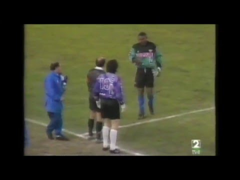 Albacete 1 - Rayo Vallecano 0. Temp. 92/93. Jor. 18.