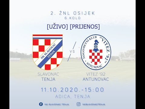 NK Slavonac Tenja - NK Vitez '92 Antunovac [SENIORI][SNIMKA]FHD[2.ŽNLO][6.kolo][2-2][11.10.2020]