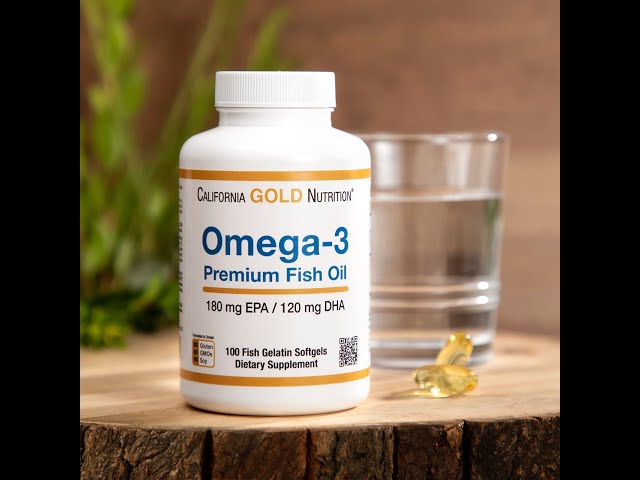 California Gold Nutrition, Omega 3 Premium Fish Oi...