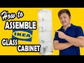 How To Assemble IKEA DETOLF Glass Cabinet IKEA DETOLF IKEA MALAYSIA IKEA SHOPPER MIRI BRUNEI