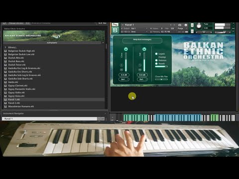 BALKAN Ethnic Orchestra kontakt TEST