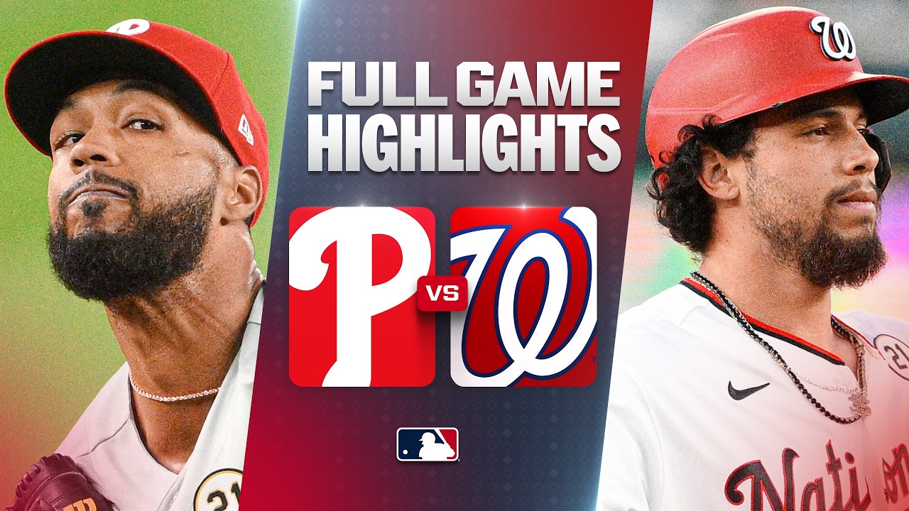 9월16일 필라델피아 워싱턴 MLB 하이라이트
