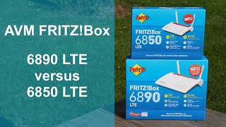 Vergleich: AVM FRITZ!Box 6850 LTE vs. 6890 LTE