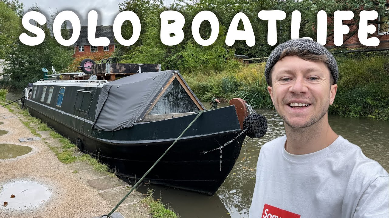 Narrowboating In The Midlands (Solo Boatlife)
