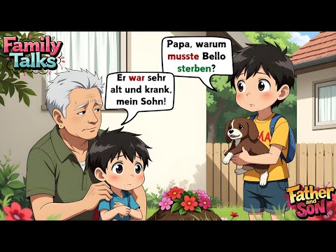 🗣️Son Confesses His School Crush to Dad | Learn German the Easy Way: Daily Dad and Son Conversations