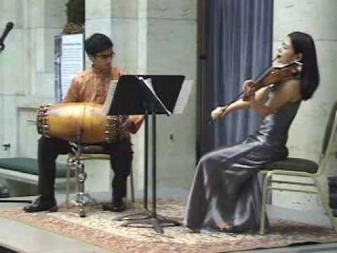 Violin and Indian Percussion- Rohan & Ayano