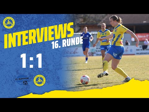 ADMIRAL Frauen Bundesliga I 16. Runde – Interviews I First Vienna FC 1894 - FC Bergheim