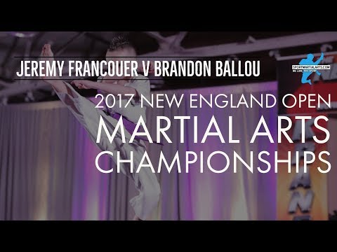 Jeremy Francouer v Brandon Ballou | 2017 New England Open | Mens Point Sparring Eliminations