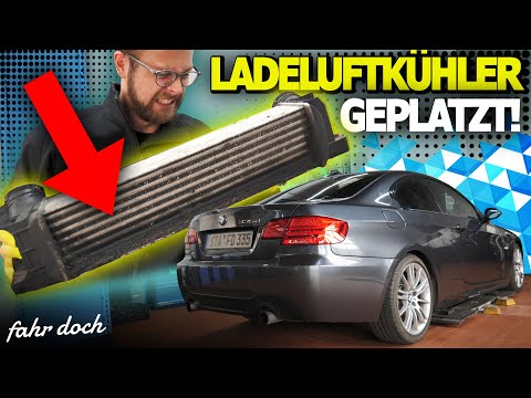 Ladeluftkühler tauschen BMW 335d E92 | Fahr doch