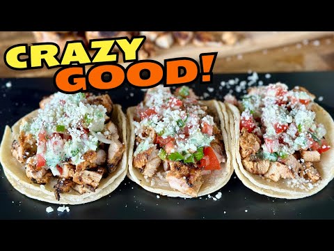 EASY Chicken Street Tacos