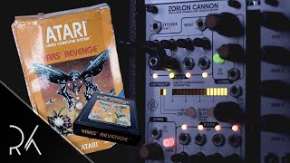 Video thumbnail for The Harvestman Zorlon Cannon | Dark Atari 2600 Tone Generation | IME | Eurorack by Nostalgic Ruckus