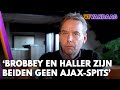 Koffie met Valentijn: 'Brobbey en Haller zijn beiden geen Ajax-spits' | VI VANDAAG
