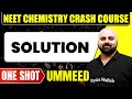 SOLUTION in 1 Shot: All Concepts, Tricks & PYQs | NEET Crash Course | Ummeed