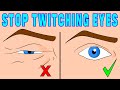 How to fix Twitching Eyes in under 4 minutes