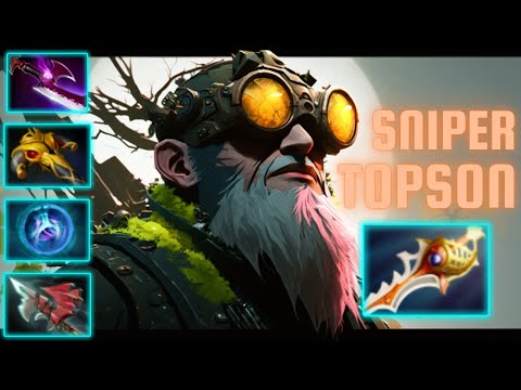 TOPSON Sniper: 17 Kills 16 Assists - Pro Mid Gameplay