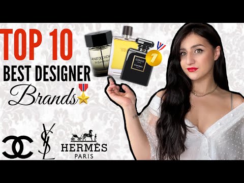 TOP 10 BEST DESIGNER BRANDS: and their best fragrances for MEN / WOMEN 🥇