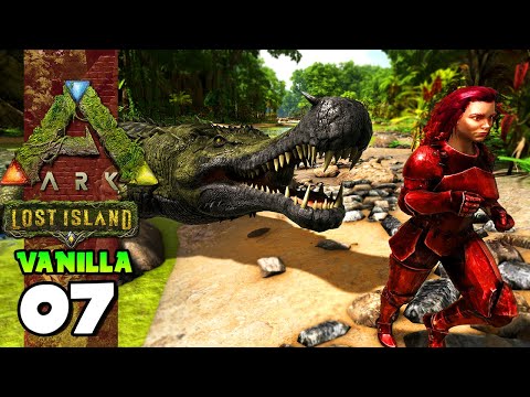 O CROCODILO IMPERADOR PERFEITO!!! ARK: LOST ISLAND (VANILLA) 07