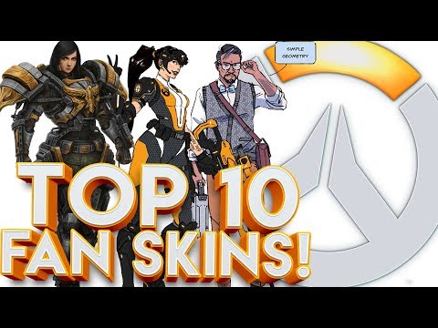 TOP 10 OVERWATCH FAN SKINS THAT SHOULD BE IN THE GAME!