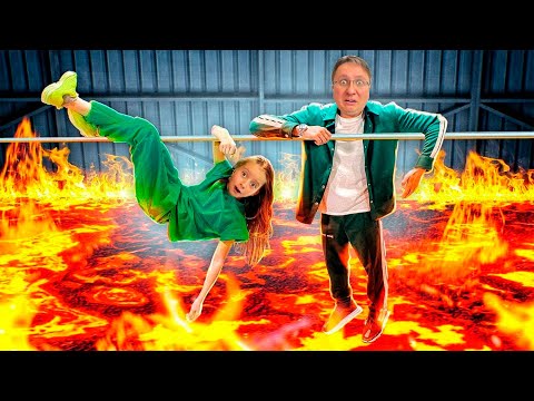 🔥 Peste tot PODEAUA este LAVA 🔥 CHALLENGE Extremal 🥵