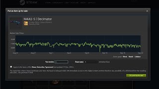 How to sell your CS:GO Skins on the Steam Community Market