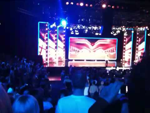 X-Factor Manchester Live Dermot intro