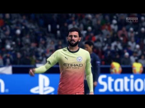FIFA 20 - Goal of Bernardo Silva vs PSG 1/8 UEFA Champions League
