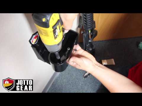 How to Mount Your Rifle on the Wall  : Wall Hanger