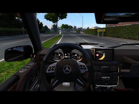 Mercedes-Benz G 65 AMG (W463) 2012 Euro Truck Simulator 2[ Steering Wheel play]