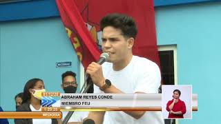 Jóvenes de Cuba muestran su respaldo a Cuba