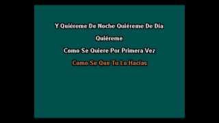 Nuria Fergo Quiereme Karaoke