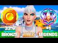 Unranked To UNREAL LEGEND Solo Ranked Speedrun Chapter 7 Season 3