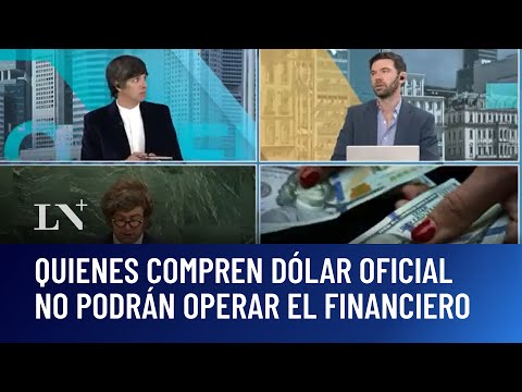 Nueva restricción: quienes compren dólar oficial no podrán operar el financiero